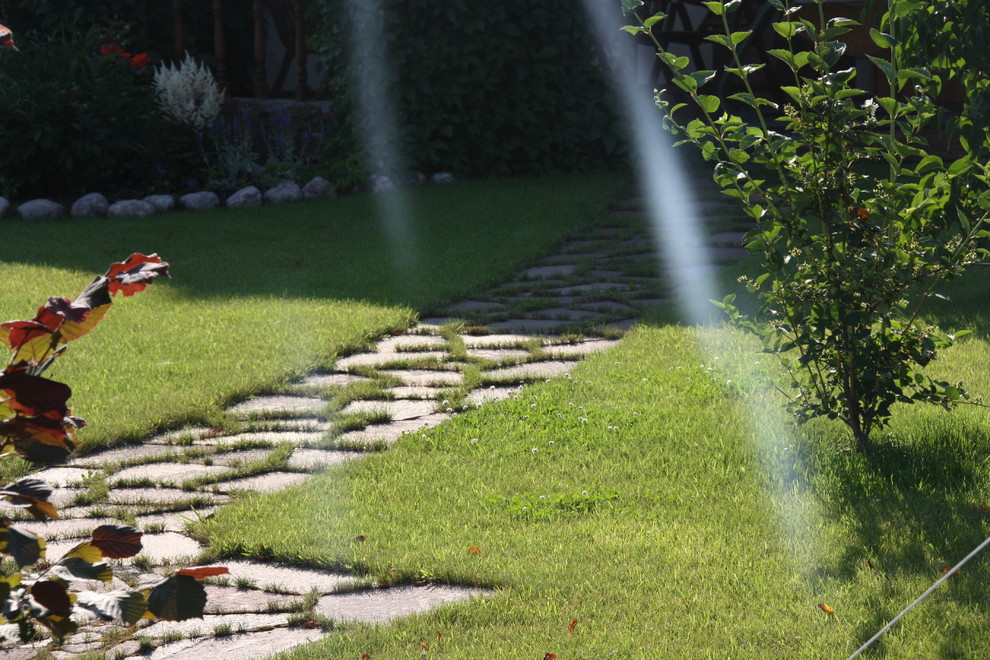 Рулонный газон: Лужайка, которую можно взять с собой