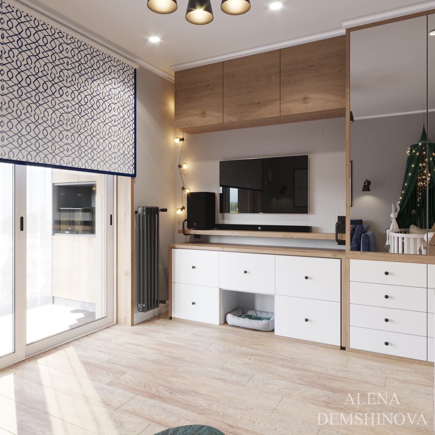 Небольшая квартира - студия в Воронеже