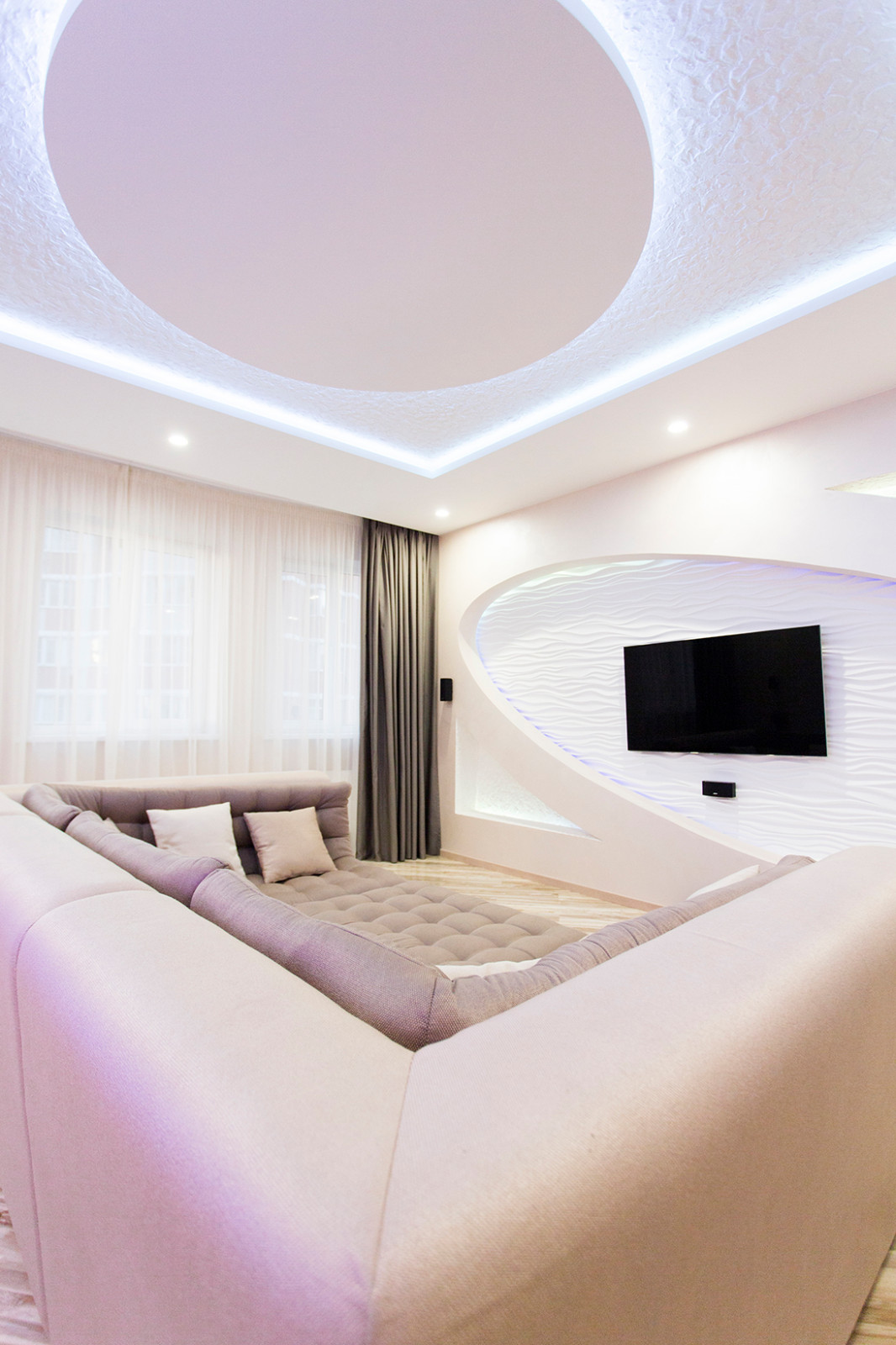 Гостиная комната. Студия дизайна Gioa. г.Краснодар