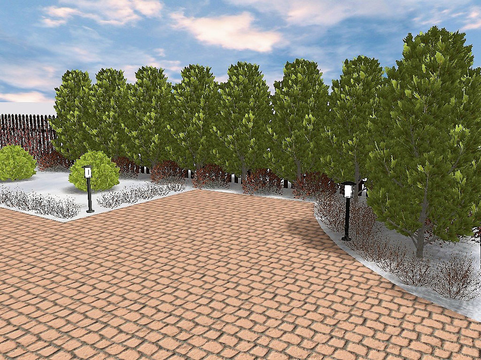 3d-визуализация "Васильевка"