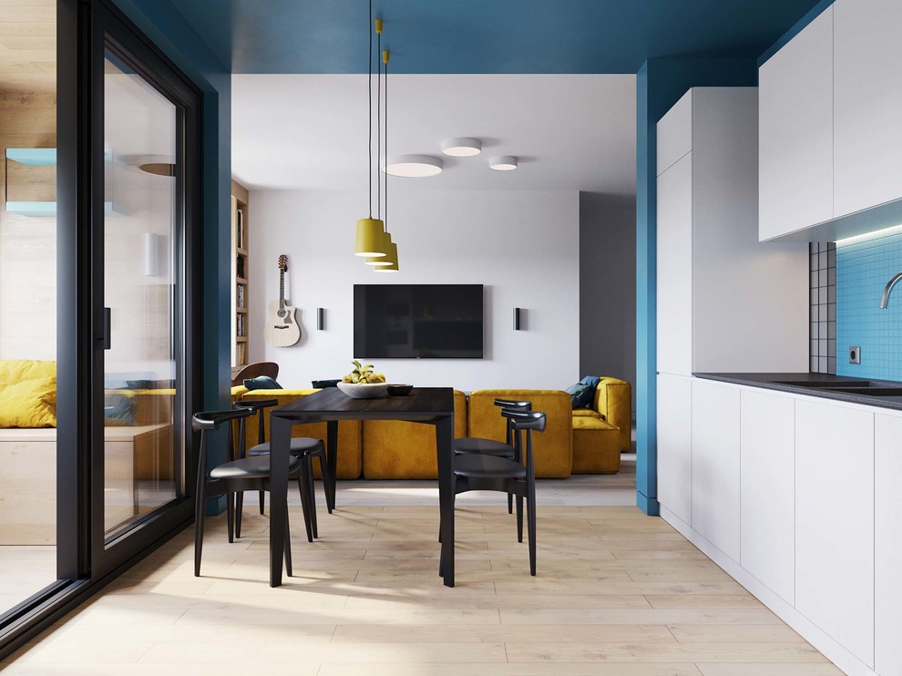 Проект трехкомнатной квартиры "КУБ"