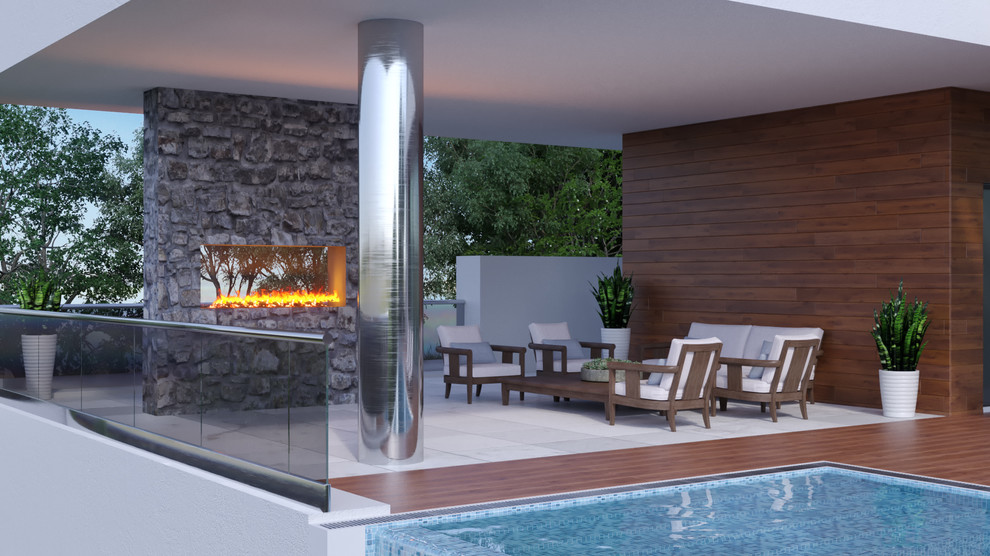 Дача на берегу озера