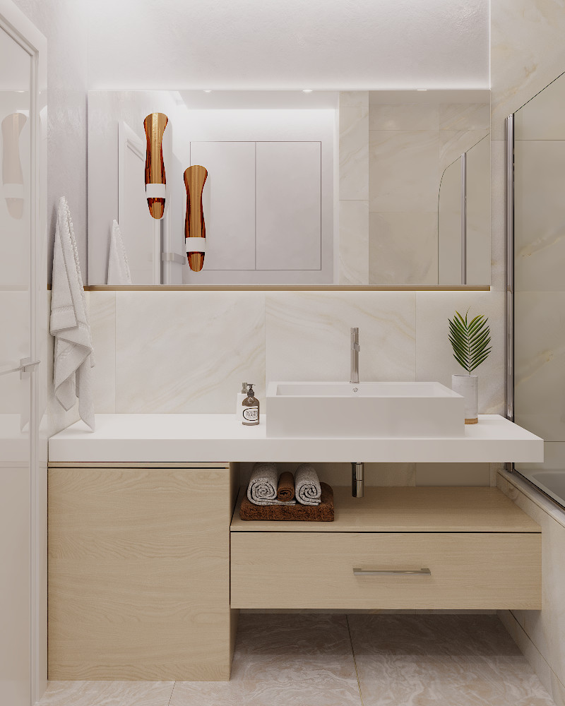 проект 3-х комнатной квартиры