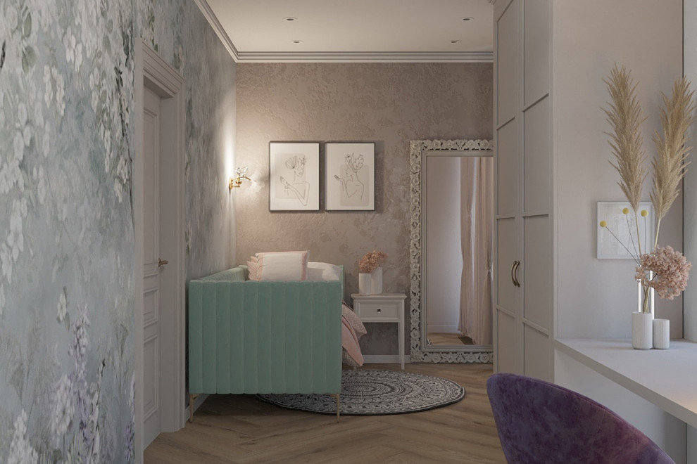 Обложка проекта: Новостройка . Двухуровневая квартира