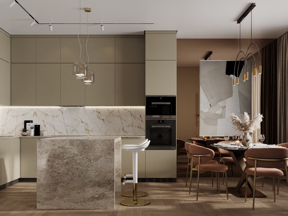 Дизайн интерьера квартиры в ЖК central avenue #PR-400