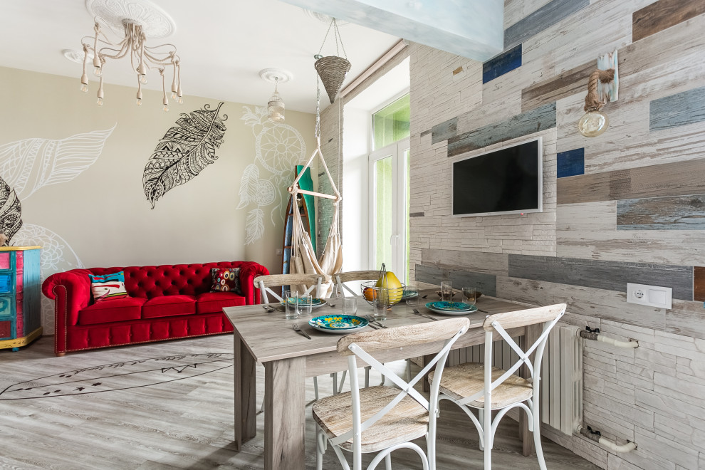 Необычная квартира в стиле Бохо Шик