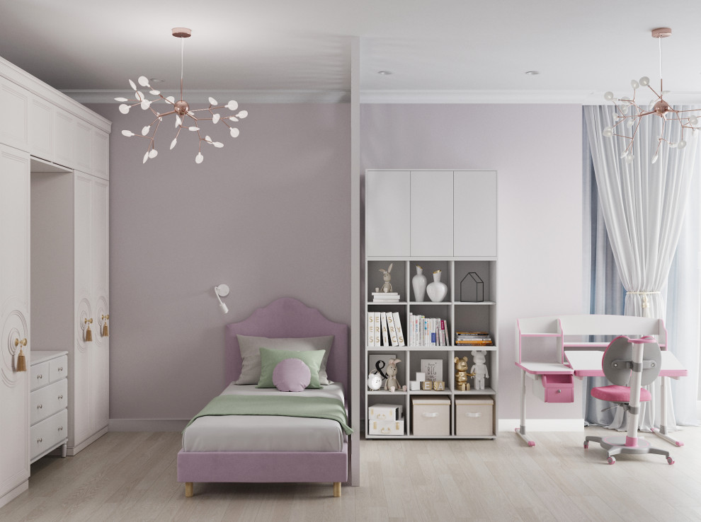 Обложка проекта: Детская комната 20м2