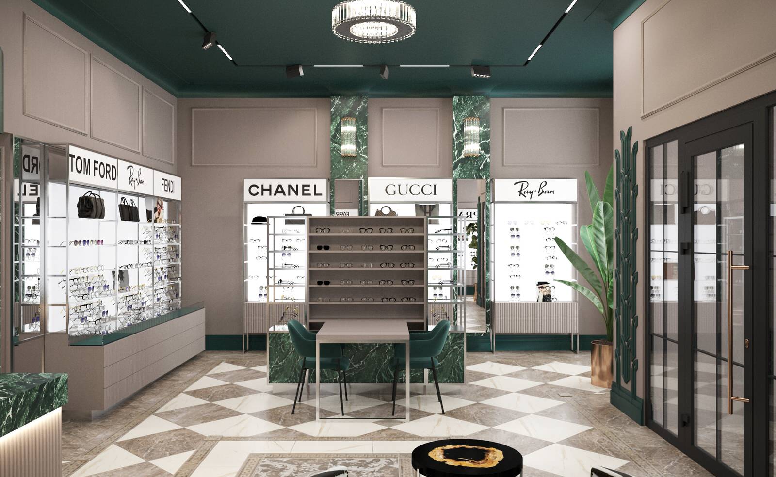 Проект магазина - оптики