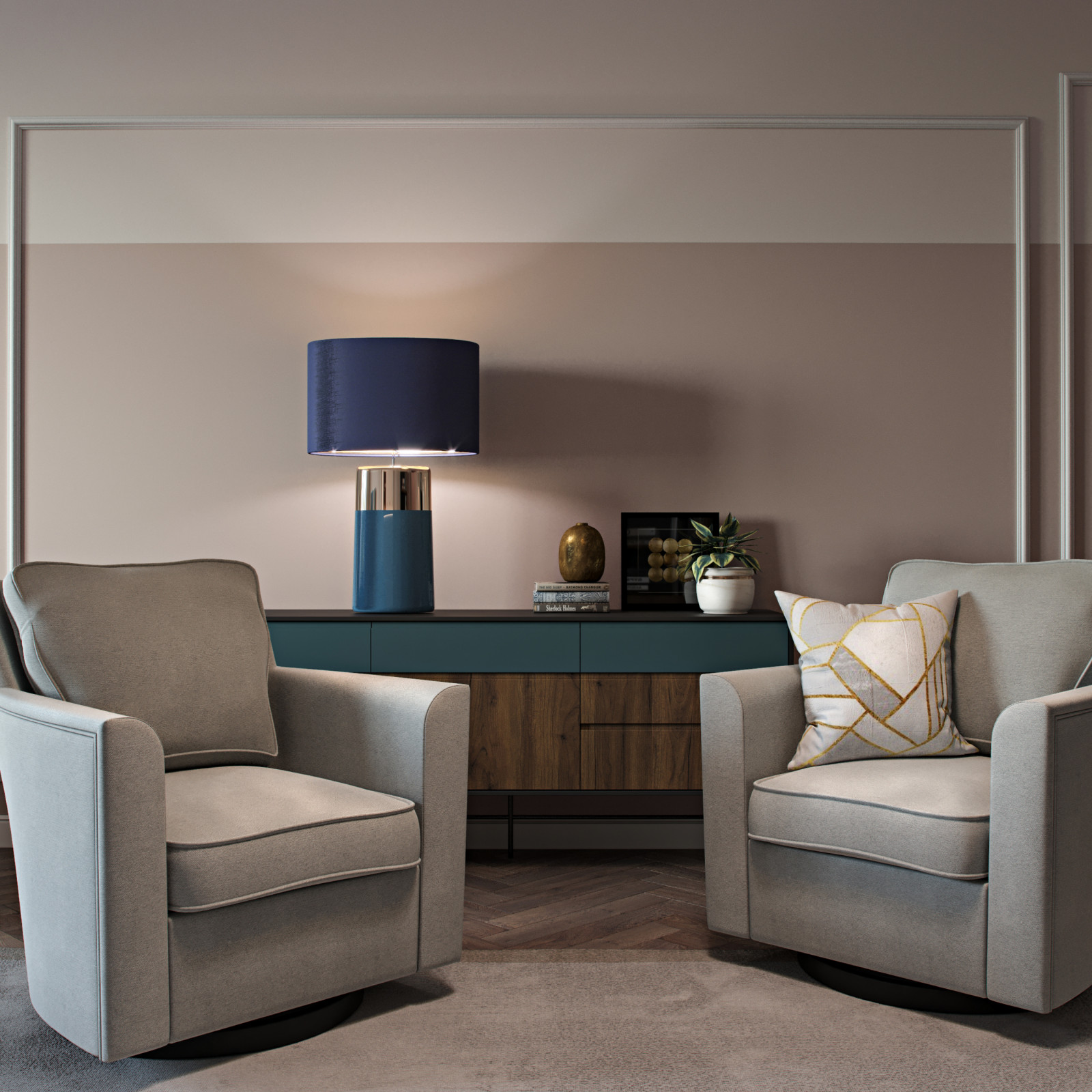 Проект трехкомнатной квартиры для дамы с собачкой.