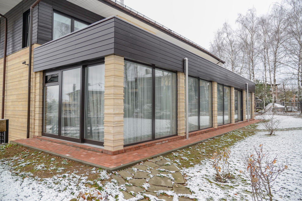 Остекление загородного дома