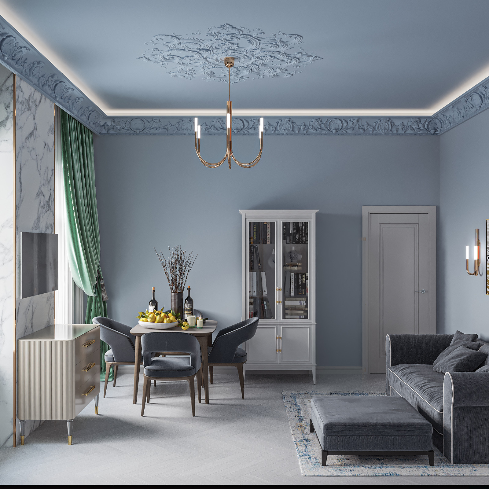 Дом в неоклассическом стиле