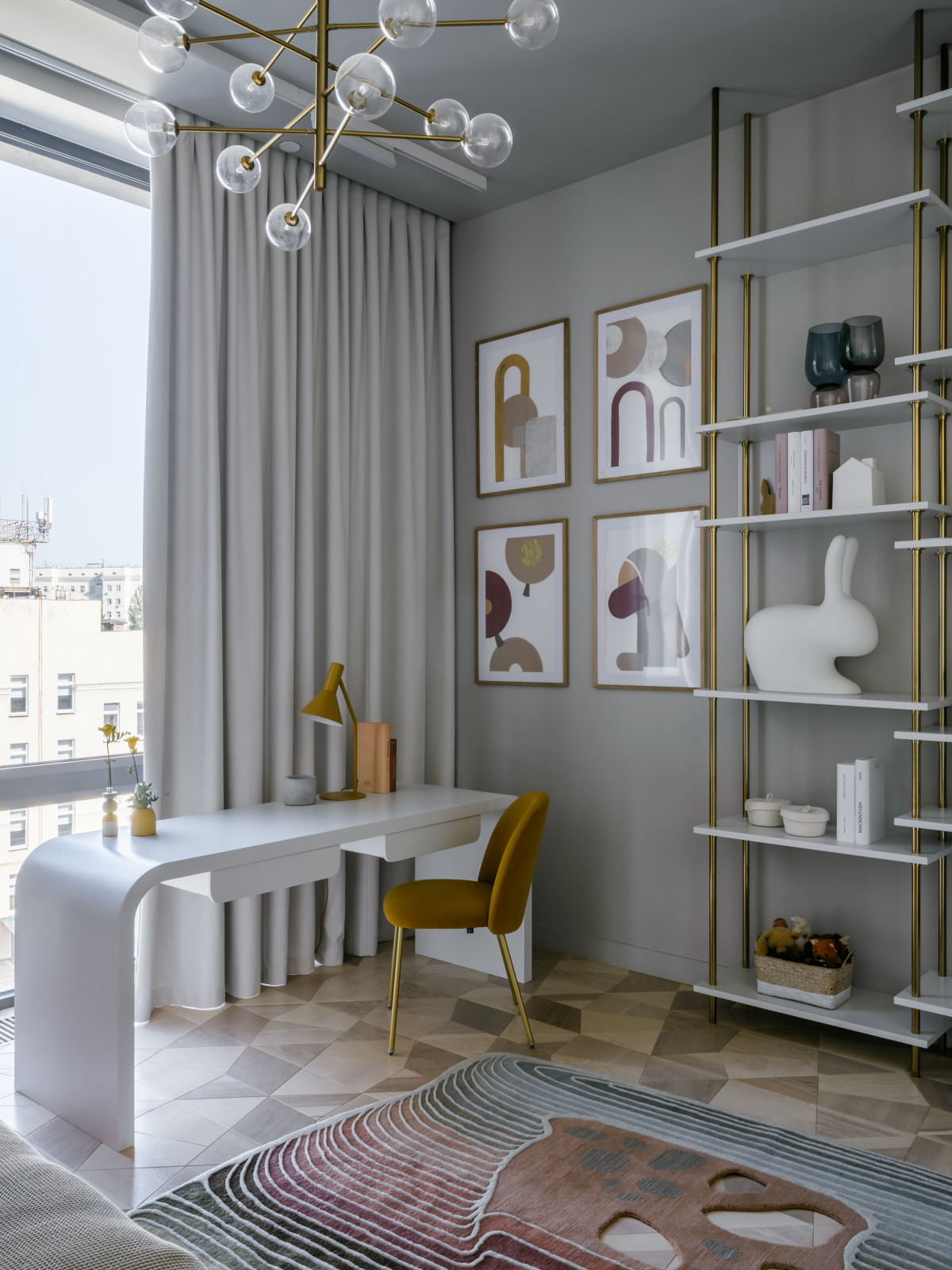 Двухуровневая квартира в центре Москвы 390м2