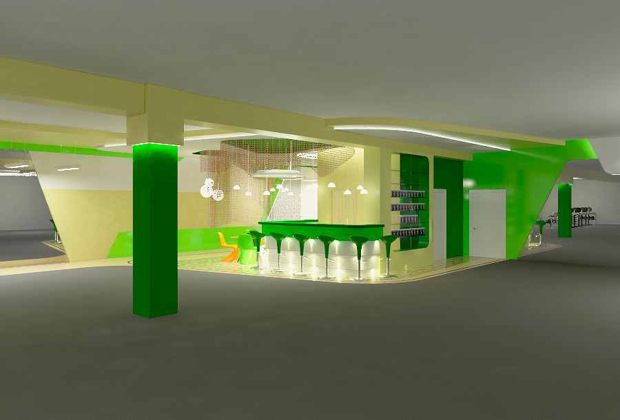 Проект фитнес клуба Fresh Fitness