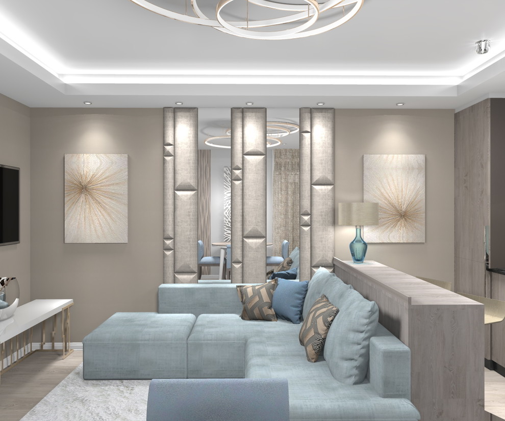 Дизайн-проект  таунхауса в п.Экодолье