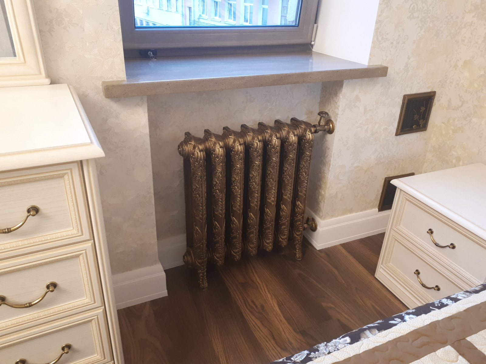 Обложка проекта: Замена радиаторов отопления в ретро стиле