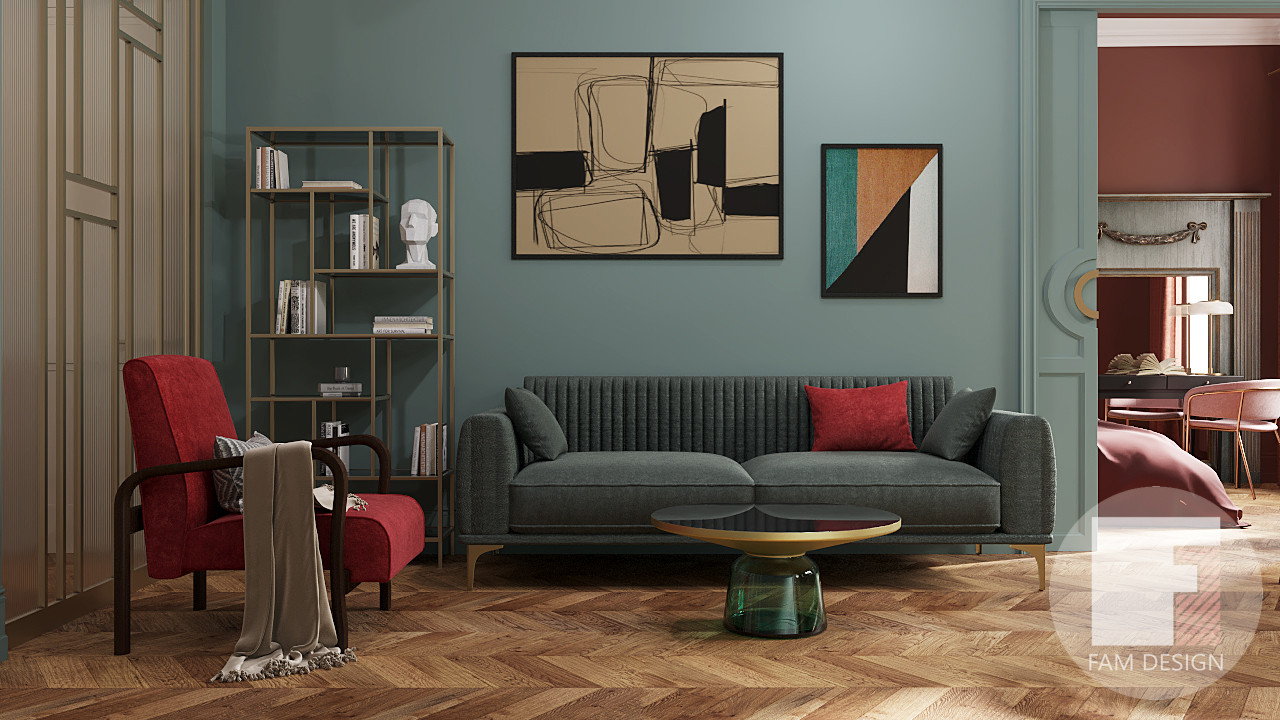 Обложка проекта: Квартира с историей в Замоскворечье