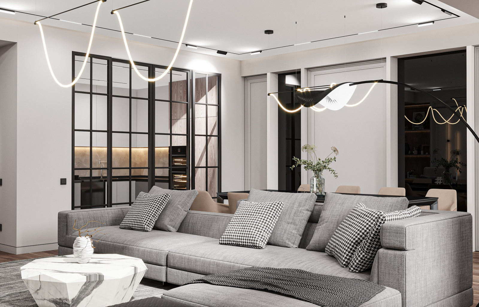 Современная гостиная