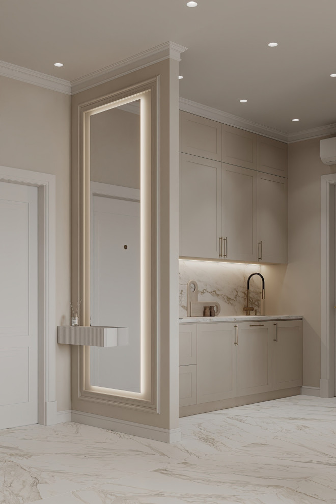 Дизайн и ремонт квартиры в ЖК Сердце Столицы - Поэзия неоклассики