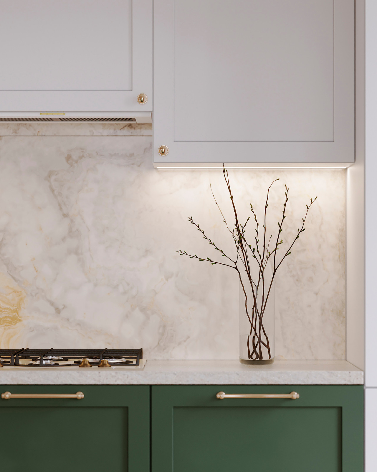 Двухкомнатная квартира в современной классике