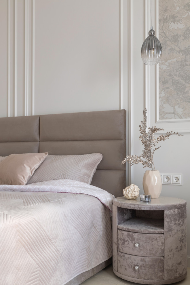 Четырехкомнатная квартира в стиле неоклассика 164 м2