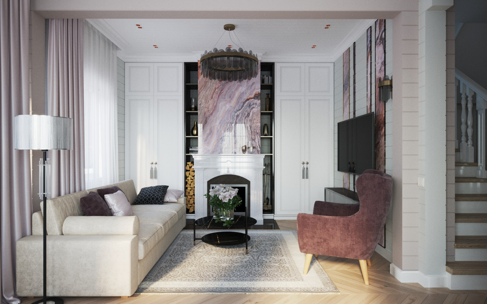 Обложка проекта: Дом из бруса 130 кв.м.