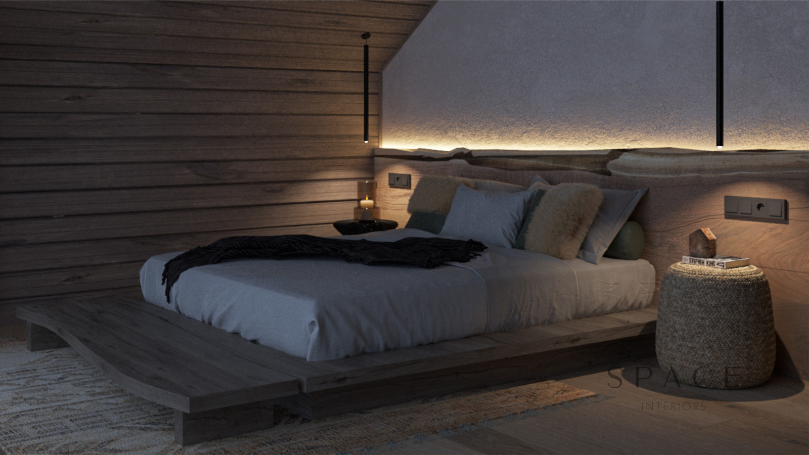 Спальня с видом на реку