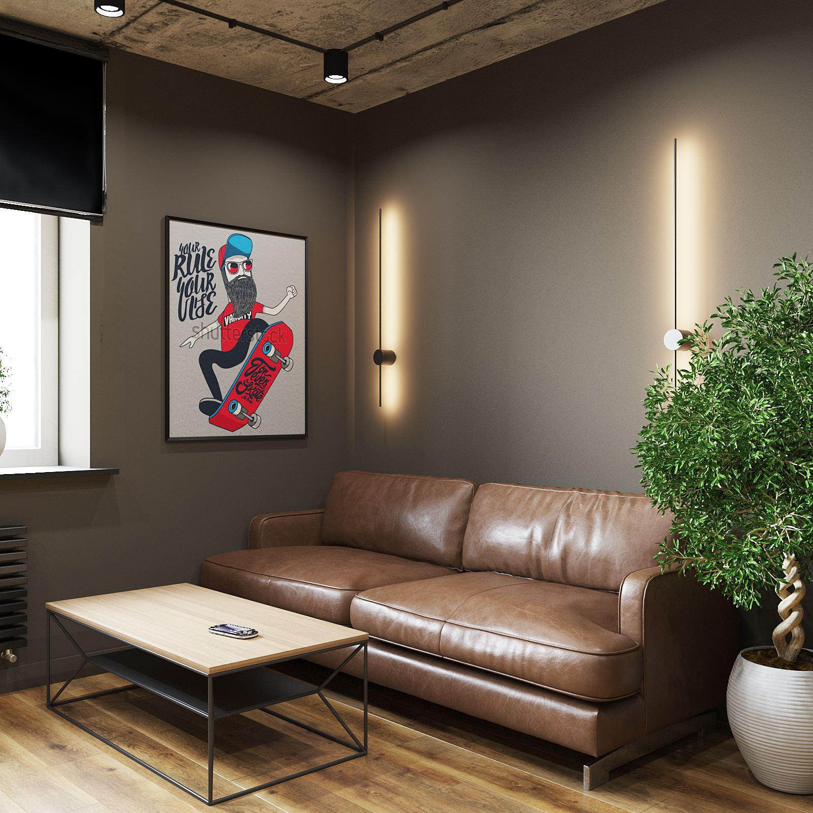 Брутализм в трешке в Новом городе. Чебоксары