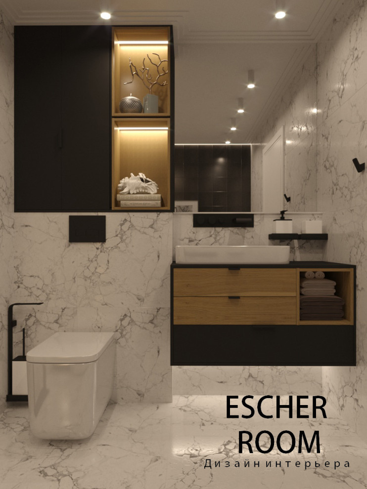 Обложка проекта: Ванная в мраморе