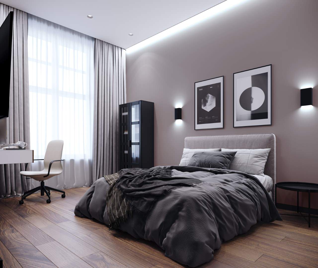 Дизайн-проект частной квартиры ЖК "Рассказово "