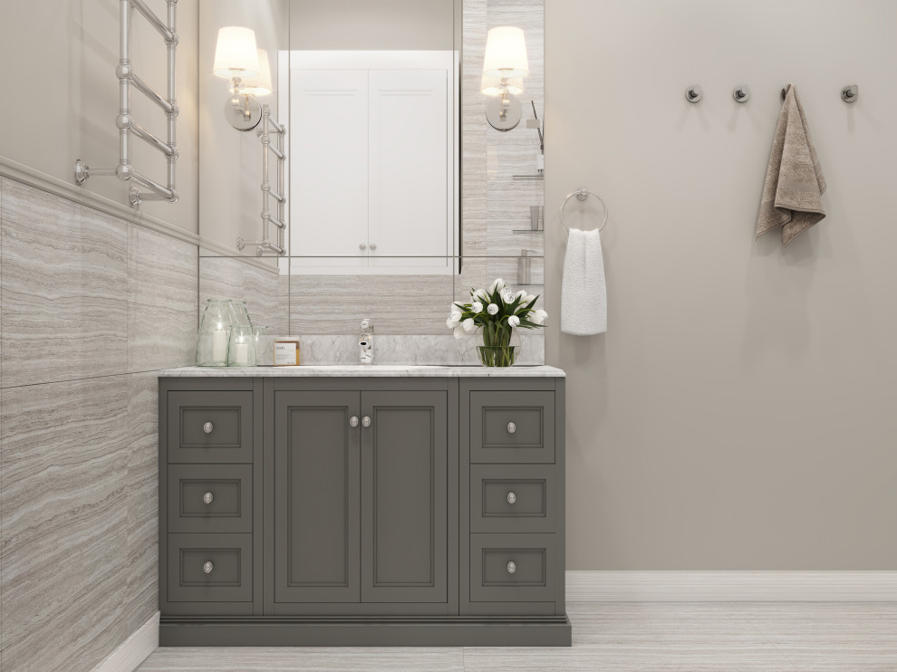 Двухуровневая квартира для пары со взрослым сыном