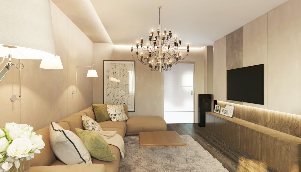 Обложка проекта: Квартира для семьи с двумя детьми 140 м.кв.