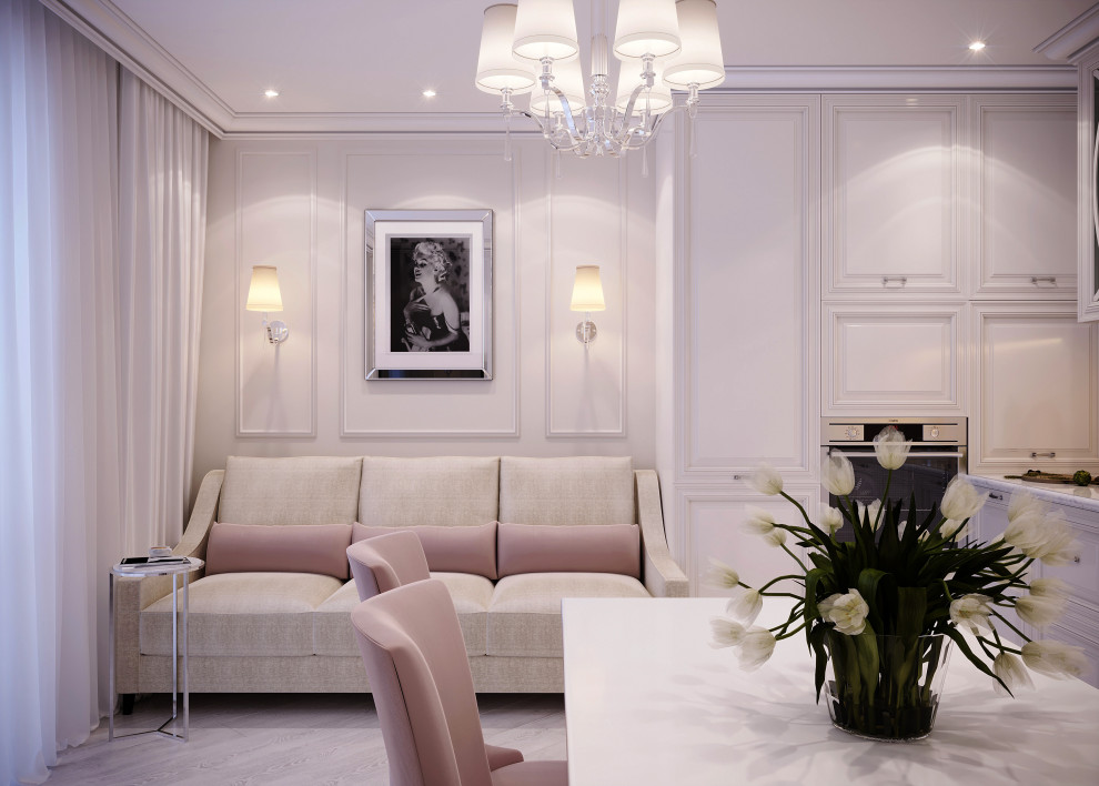 Обложка проекта: Дизайн - проект двухкомнатной квартиры 59 кв.м. в г. Санкт-Петербурге