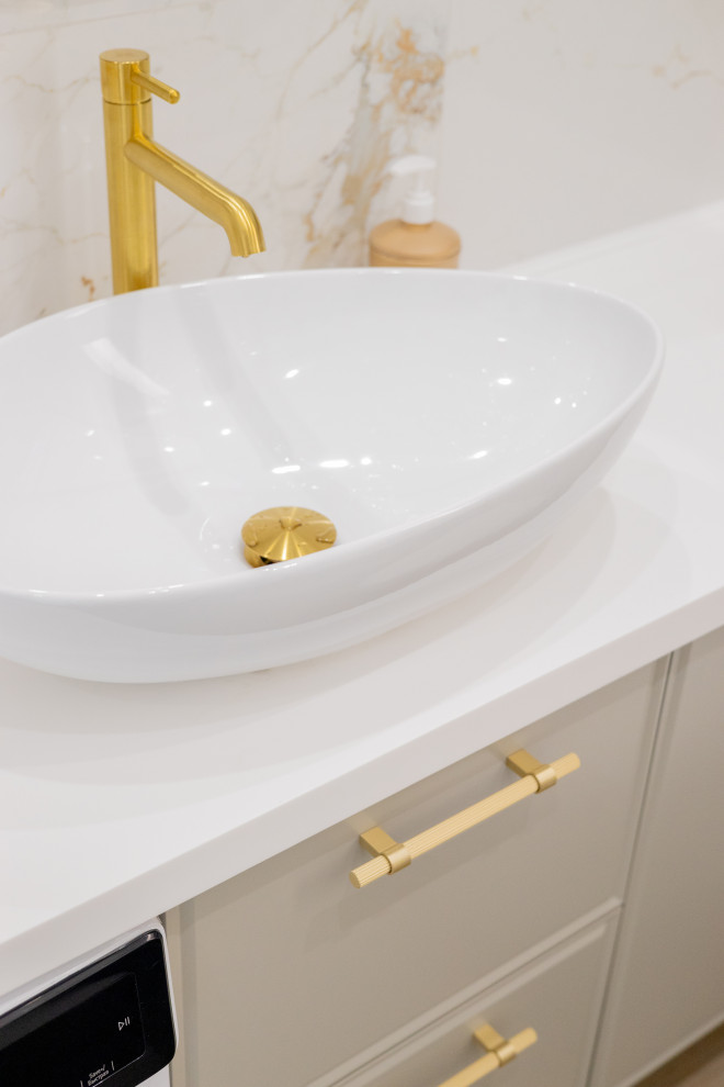 Квартира-студия 28м2 в городе Сочи или "50оттенков золота"