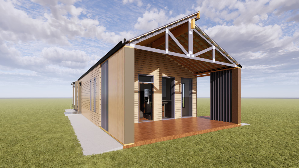 Проект каркасного жилого дома для заказчика из Норвегии