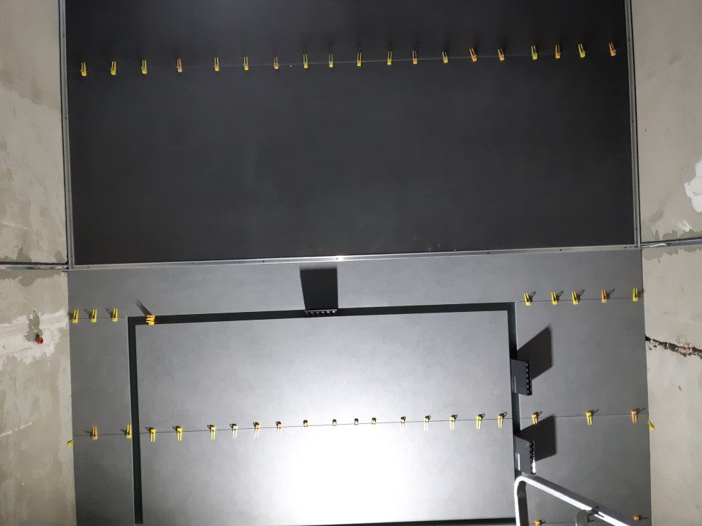 Обложка проекта: Потолки из Крупноформатного керамогранита