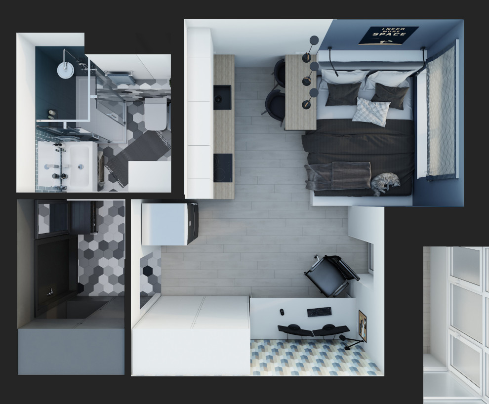 Студия СПб ЖК Чистое небо