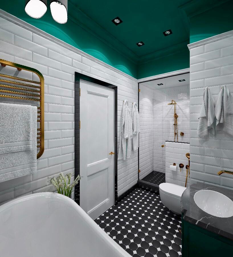 Жилая квартира для молодой пары, 90кв.м