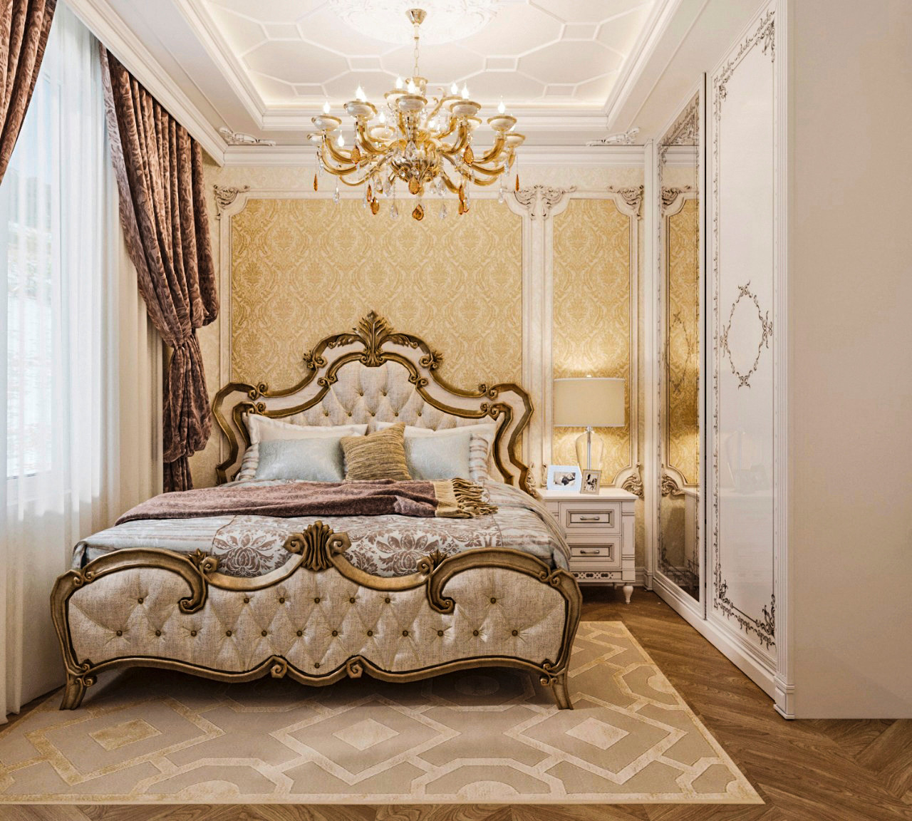 Ренессанс в квартире 100 м2