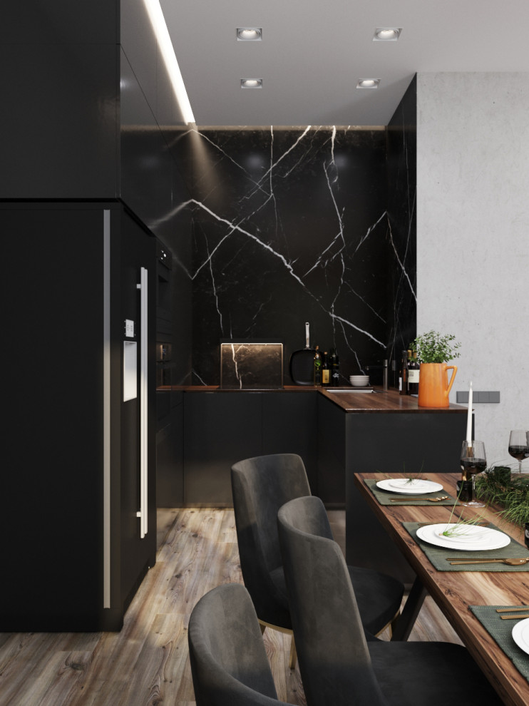 Современный лофт с нотками терракота