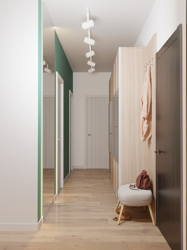 Обложка проекта: Ремонт без перепланировки. 58,8м2.