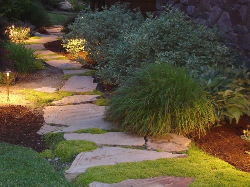 Декоративное ландшафтное освещение