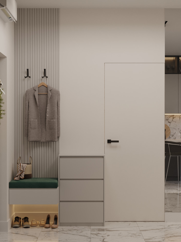 Однокомнатная квартира для молодой девушки, площадь 41 кв.м