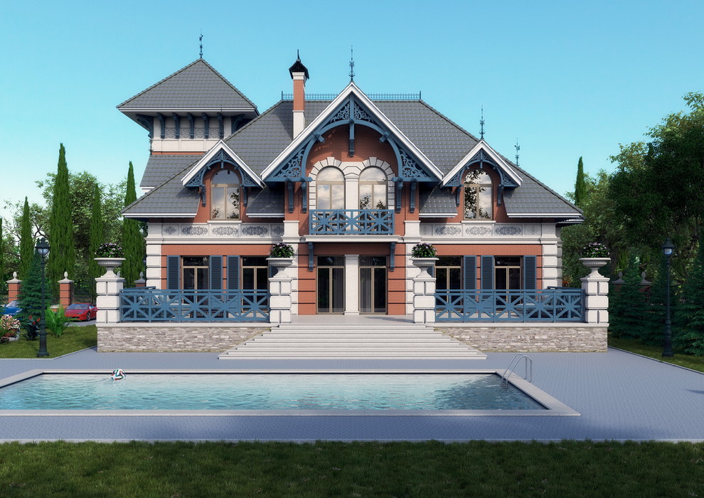 дом в русском стиле