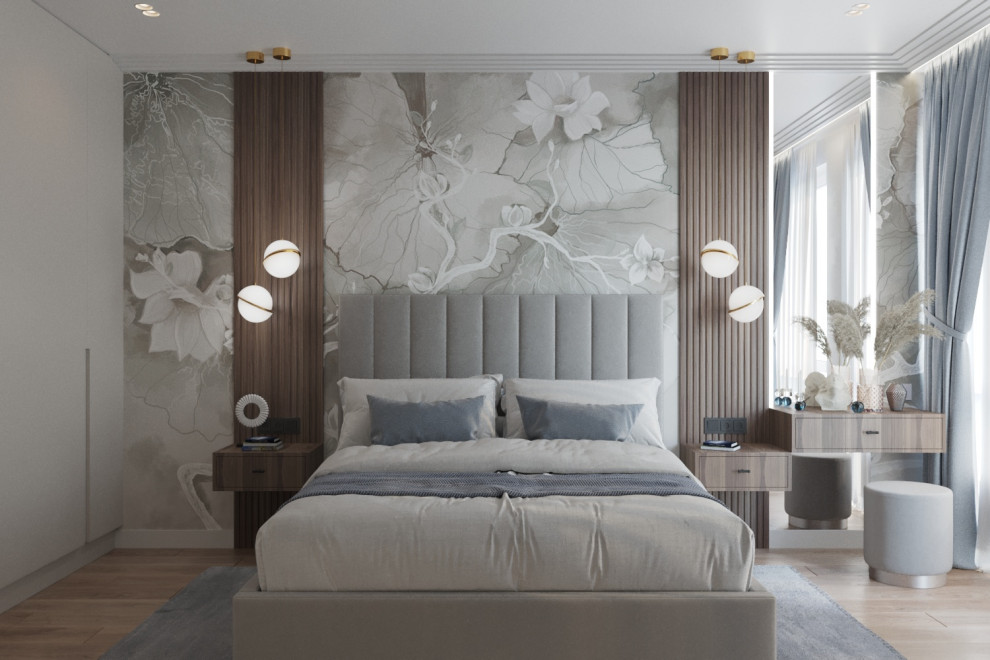 Обложка проекта: Интерьер спальни в ЖК Суворов