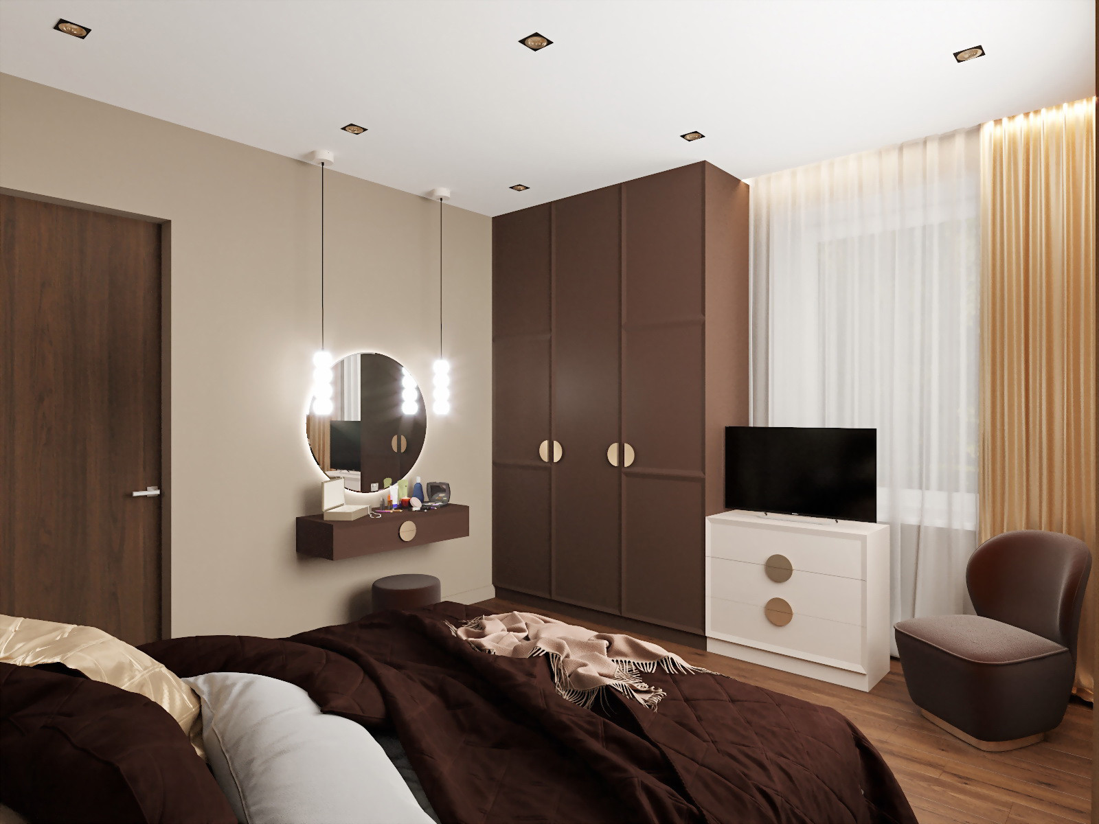 Проект дома в поселке Кабицыно.