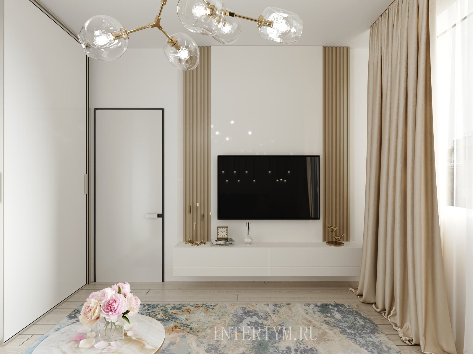 Дизайн гостевой комнаты в кв. по ул. Батальонная, г. Волгоград