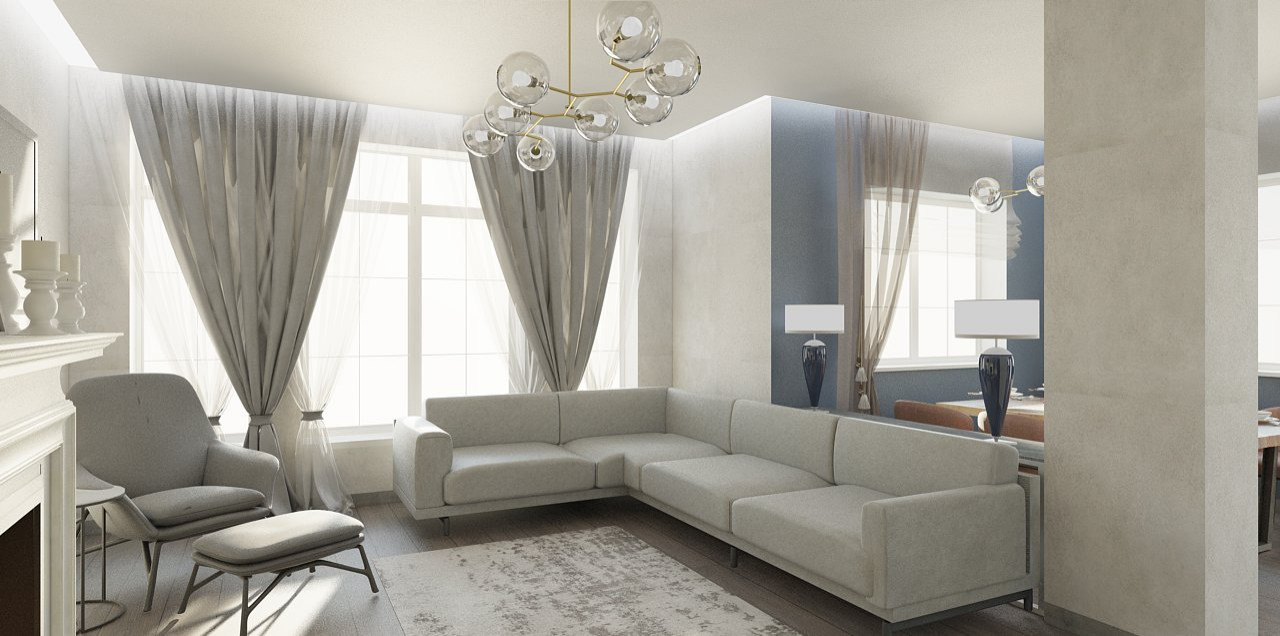 Обложка проекта: ЗАГОРОДНЫЙ ДОМ. СТРЕЛЬНА