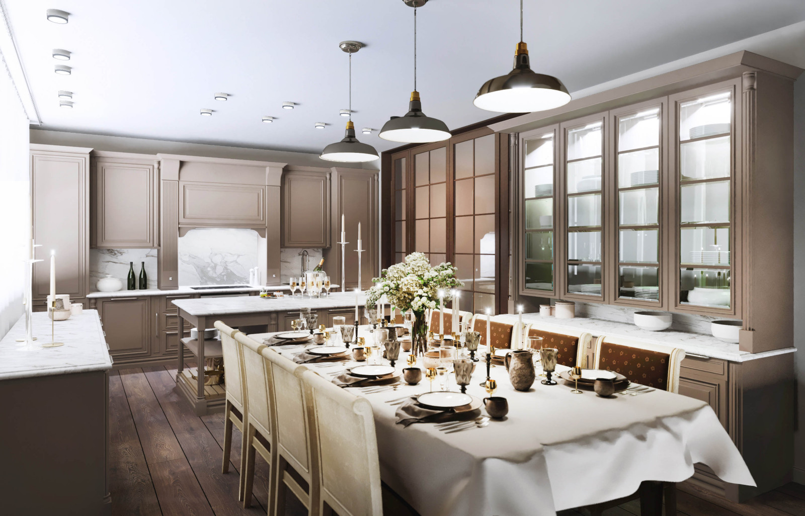 Обложка проекта: Home kitchen project in Switzerland