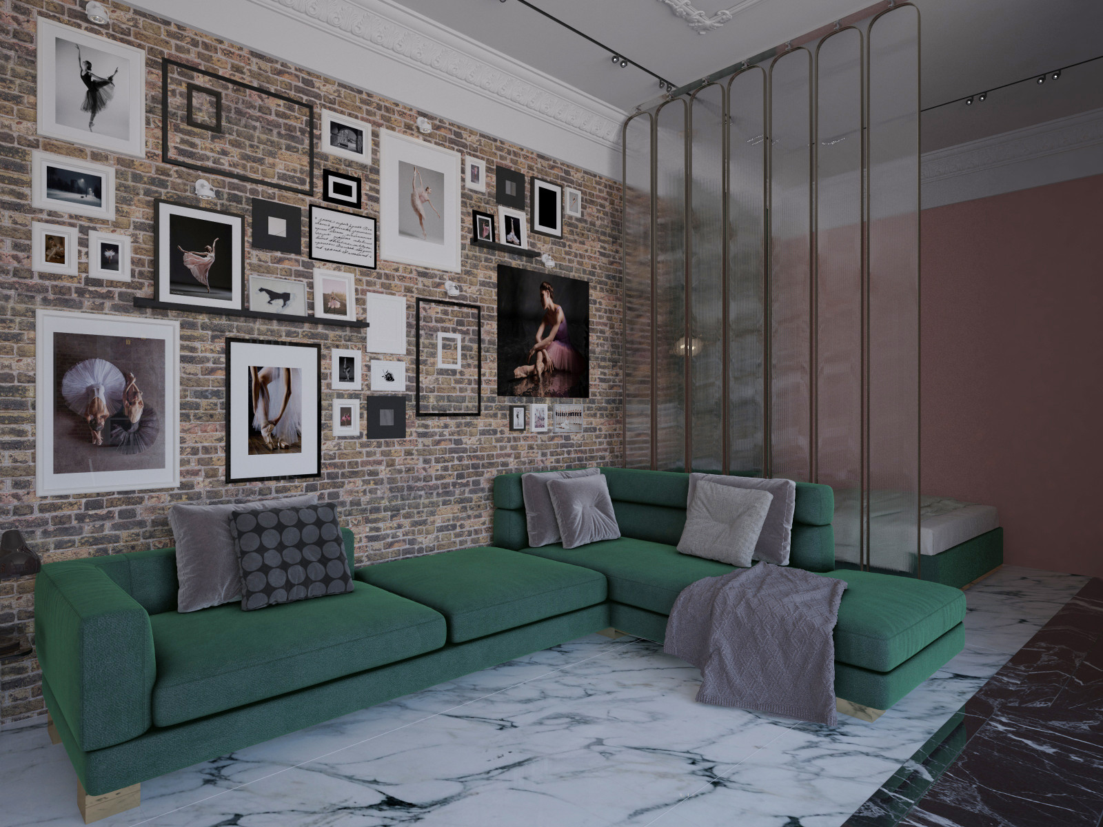 Нежный лофт