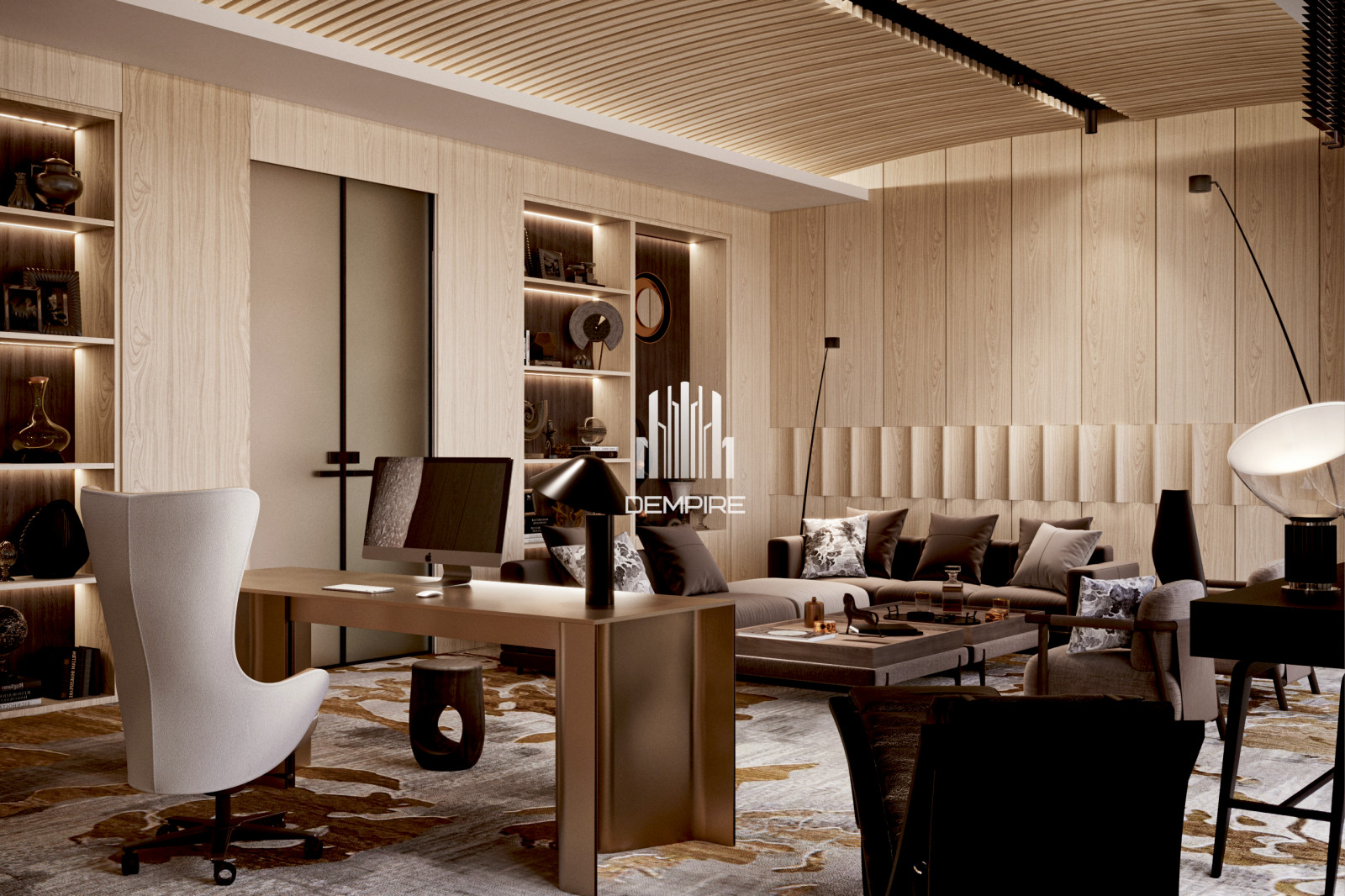 Личный кабинет руководителя в офисных апартаментах